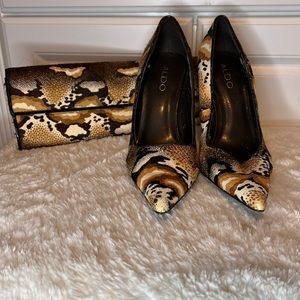 Ado shoes and bag set. Wore a little.